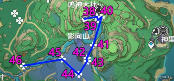 原神緋櫻繡球分布圖