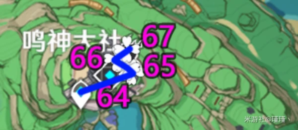 原神緋櫻繡球分布圖