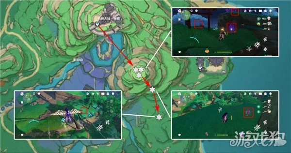 原神緋櫻繡球採集路線一覽 68個詳細點位分享