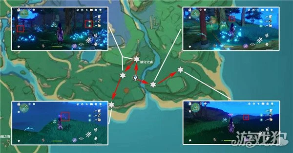 原神緋櫻繡球採集路線一覽 68個詳細點位分享