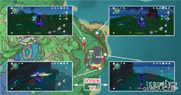 原神緋櫻繡球採集路線一覽 68個詳細點位分享
