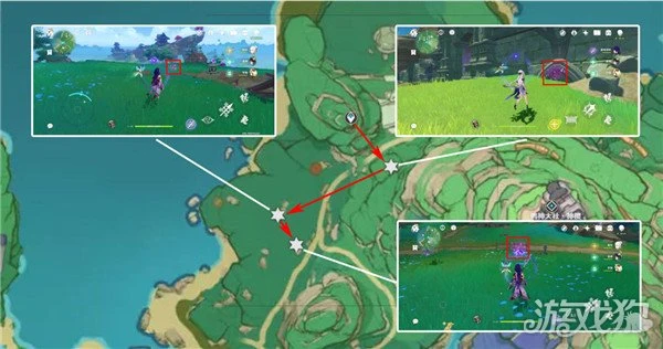 原神緋櫻繡球採集路線一覽 68個詳細點位分享