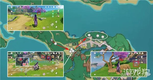 原神緋櫻繡球採集路線一覽 68個詳細點位分享