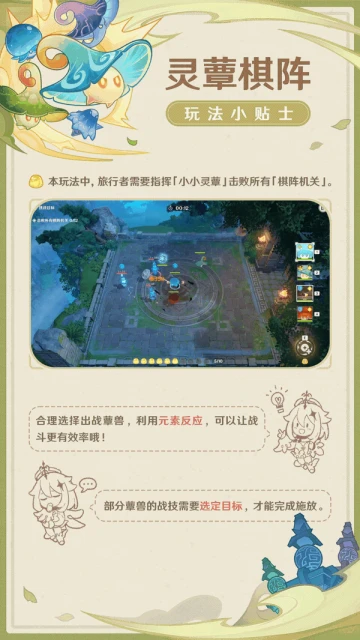 原神3.5靈蕈棋陣活動介紹