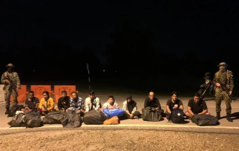 雷達偵測邊佳蘭海域偷渡活動　10偷渡客被陸軍逮捕