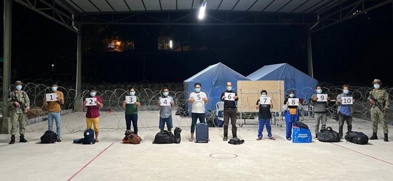 雷達偵測邊佳蘭海域偷渡活動　10偷渡客被陸軍逮捕