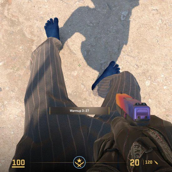 《CS2》能看到腿引玩家熱議 網友：要賣鞋子了？