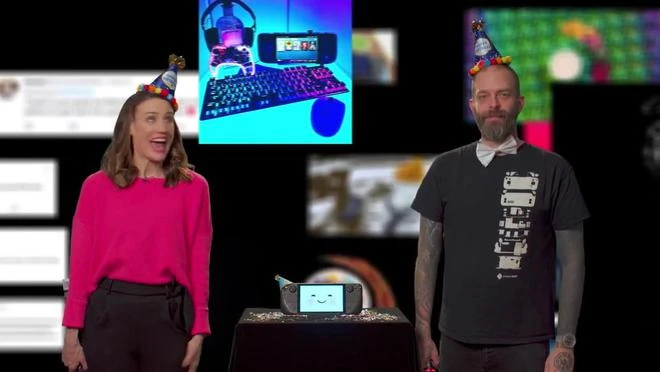 V社慶祝SteamDeck發售一周年