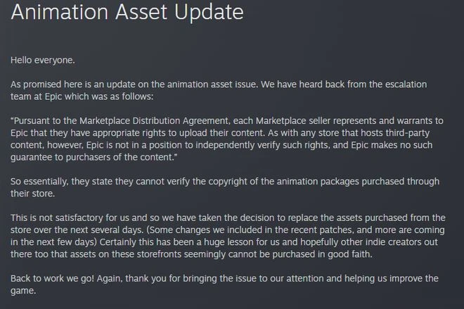 Epic回應《枯瑟信仰:放逐者》抄襲:不背鍋