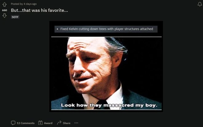 《森林之子》修復NPC凱文行為