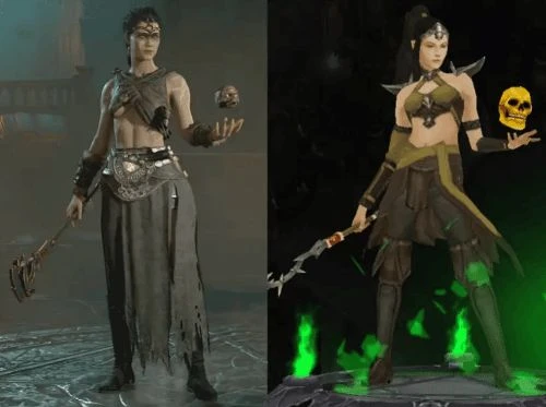 外媒分享《暗黑4》《暗黑3》角色對比:外觀更自然