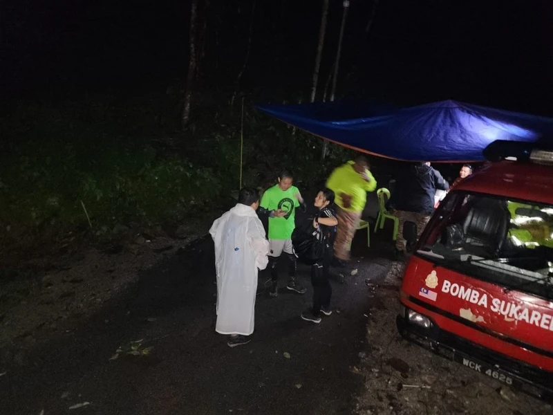 下雨致河流湍急水位上升　8登山客受困山上逾3小時獲救
