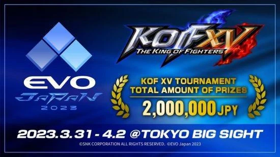 SNK本周出展EVO Japan 2023 《拳皇15》熱血開戰