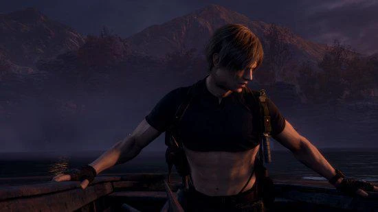 《生化4RE》里昂性感紋身Mod 八塊腹肌小蠻腰很吸睛