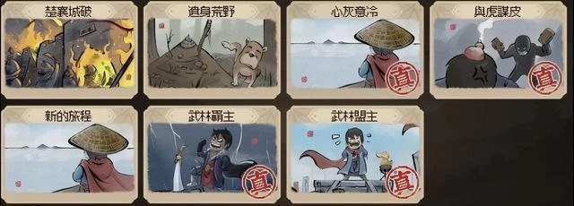 沒做完的《大俠立志傳》，已完成的趣味點有哪些？