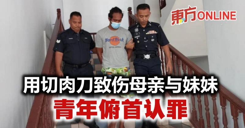 用切肉刀致傷母親與妹妹　24歲青年俯首認罪