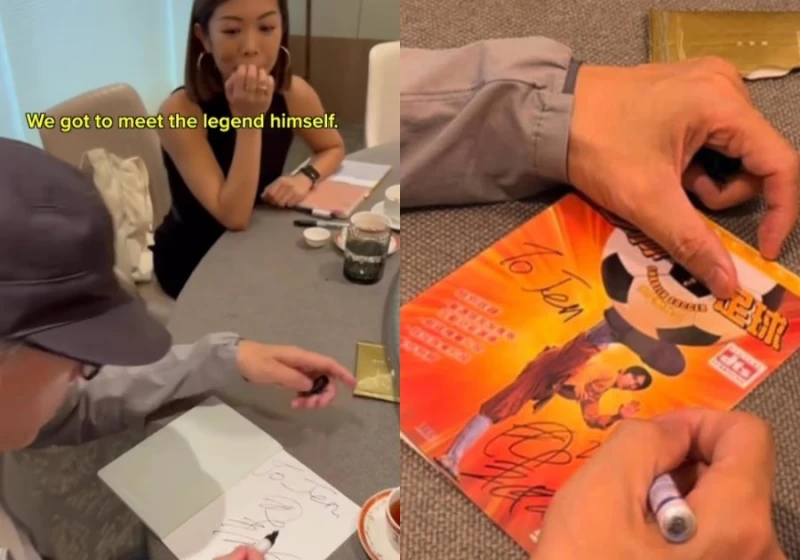 大馬網紅Jenn Chia追星成功　飛香港與星爺共進一餐！