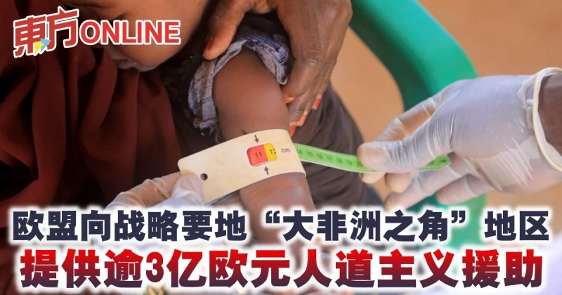 歐盟向戰略要地「大非洲之角」地區　提供逾3億歐元人道主義援助