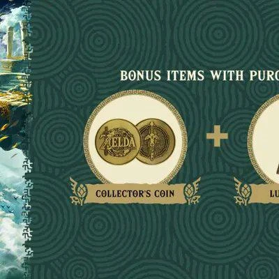 《王國之淚》各國預購獎勵：收藏硬幣、聯名T恤等