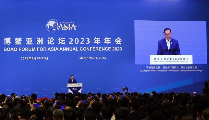 為建設更強大亞洲　安華：共建「一帶一路」是合作典範