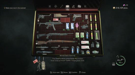 玩家們曬《生化4RE》背包：強迫症表示極其舒適