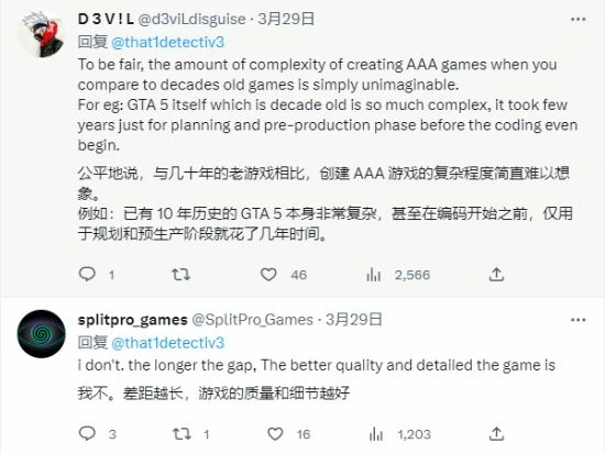 R星出新作太慢被玩家吐槽：懷念以前的R星