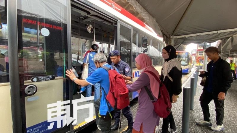 安邦-大城堡線6輕快鐵站今天停運首日　不知情民眾撲空