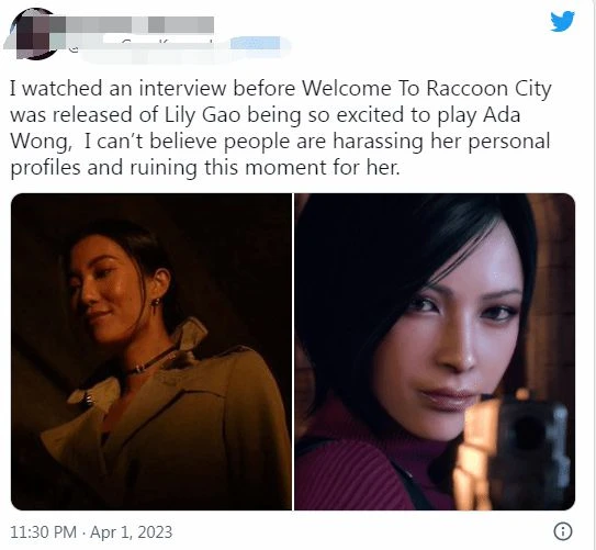 玩家社區為艾達王配音發聲：可以不喜歡 沒必要傷害