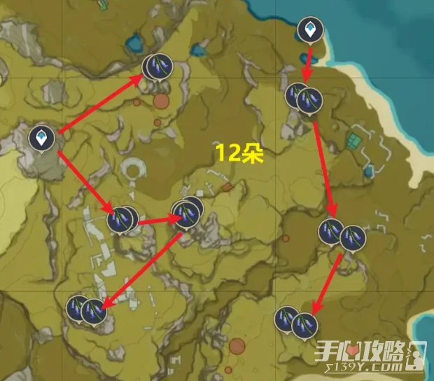 《原神》3.6琉璃袋快速採集路線