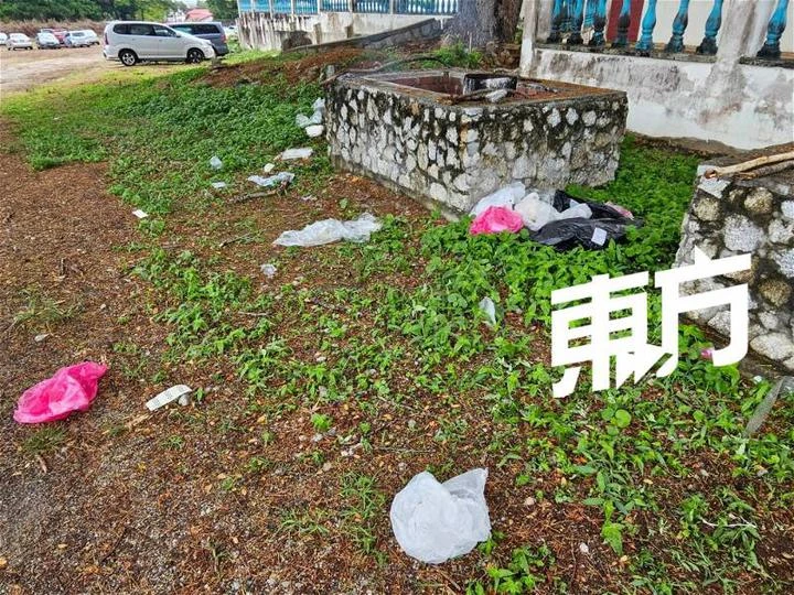 清明掃墓盡孝道　離開時留下滿地塑料垃圾