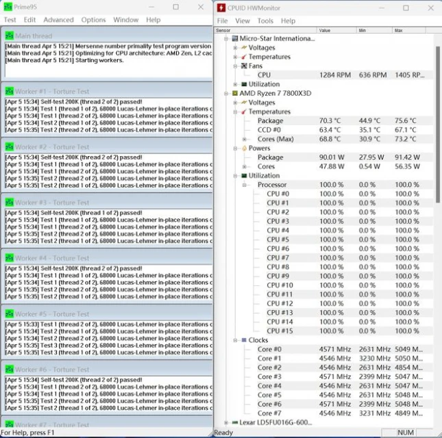 銳龍7 7800X3D首測：3299元功耗80W 遊戲幀數吊打13900K