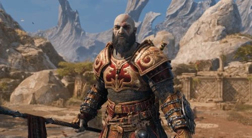 《戰神5》新遊戲+模式截圖:多種盔甲配色、黑白濾鏡