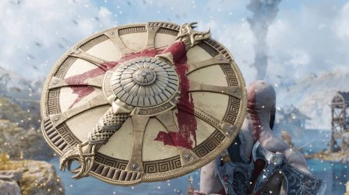 《戰神5》新遊戲+模式截圖:多種盔甲配色、黑白濾鏡