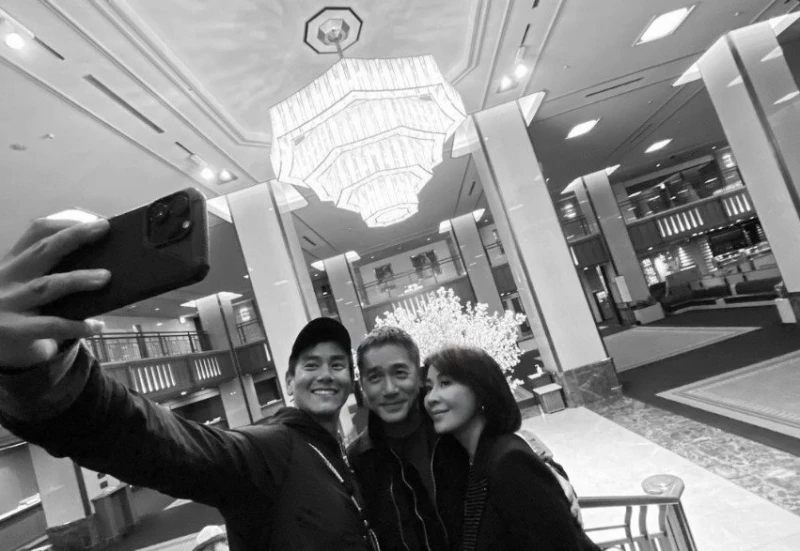 與梁朝偉驚喜同框　彭于晏被指髮際線後移