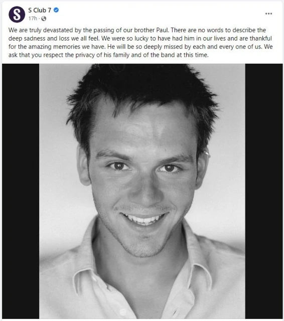 2月才宣布復出展開巡演　成員保羅「猝逝家中」享年46歲