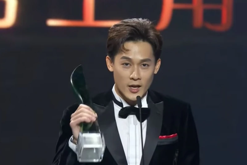 紅星大獎25年來最年輕視帝！　30歲許瑞奇首度入圍即得獎