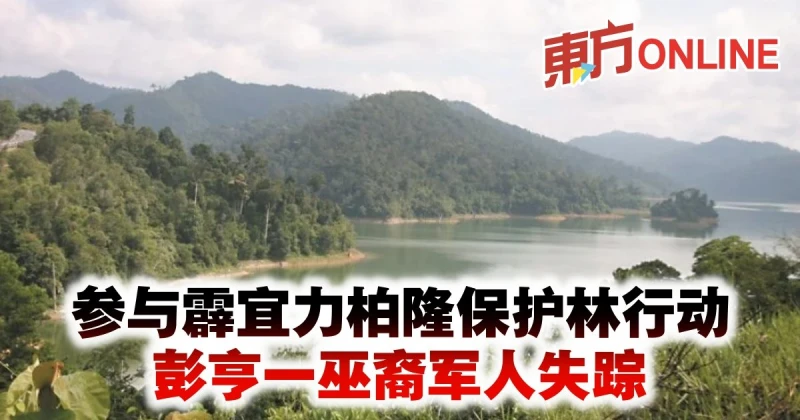 參與霹宜力柏隆保護林行動　彭亨一巫裔軍人失蹤
