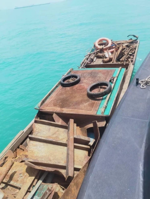 APMM截停兩艘行徑可疑船隻　偵破偷渡與船隻廢鐵失竊案