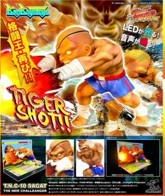 街霸泰王Sagat的領悟與威力 由Bigboystoys為你呈現