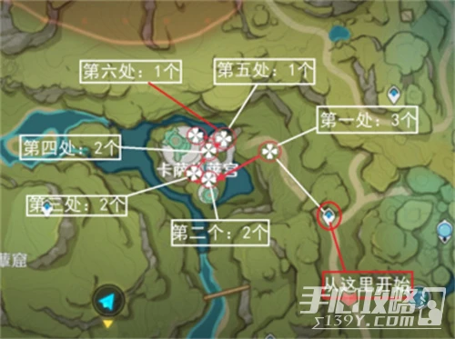 《原神》3.6帕蒂沙蘭採集位置大全