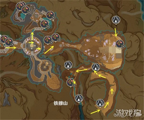 原神悼靈花採集路線分享 78朵採集路線