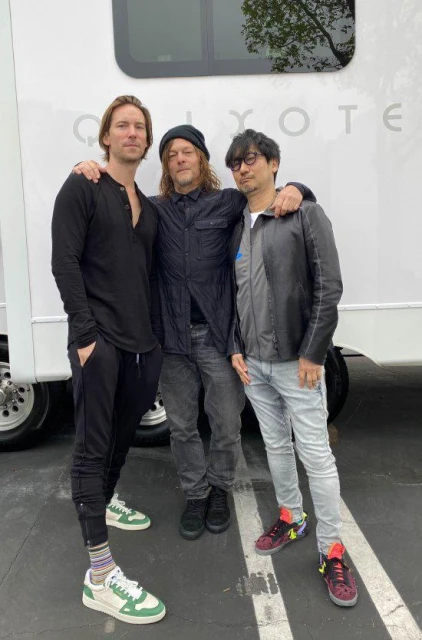 小島曬《死亡擱淺2》演員照片 遊戲進入製作動捕階段