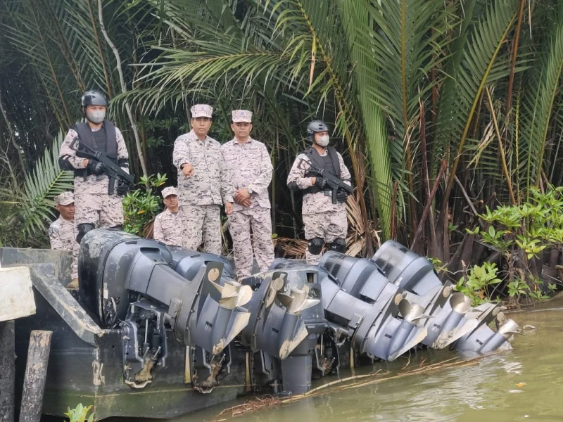 海事執法機構追逐長達半小時　截停可疑船隻起4.8萬支私菸