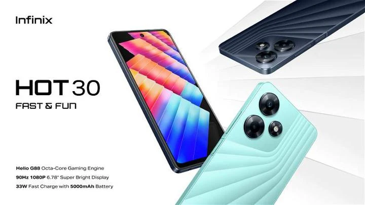 Infinix Hot 30系列正式發布　售價從399令吉起