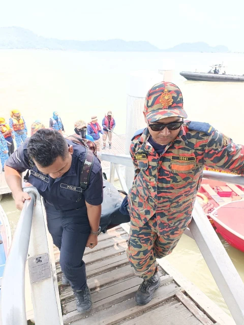 檳二橋海域發現遺體　證實為墜海巫裔騎士