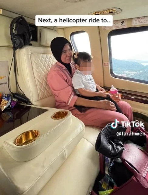 僱主讓3女傭乘直升機度假！　每人喜獲1萬令吉「紅包錢」