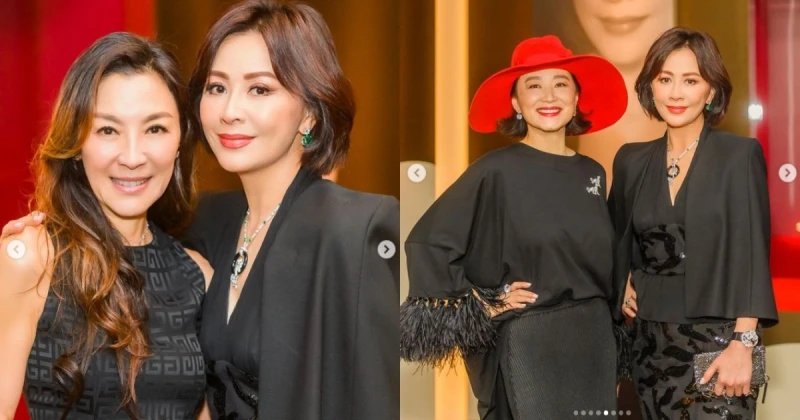 林青霞、楊紫瓊、劉嘉玲世紀同框　網：這是什麼神仙組合