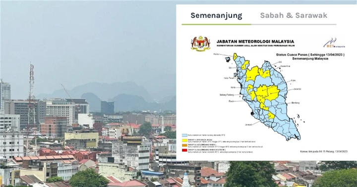 高溫黃色預警區不只有熱　霹3縣「暴熱暴雨」