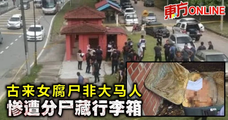 古來女腐屍非大馬人　慘遭分屍藏行李箱