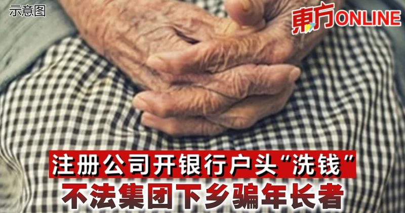 註冊公司開銀行戶頭「洗錢」　不法集團下鄉騙年長者